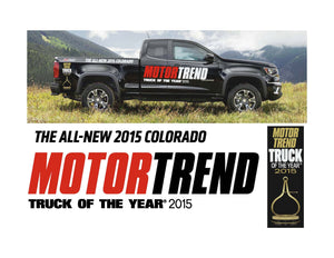 Motor Trend Truck of the Year Vehicle-Side Graphics for 2015 COLORADO