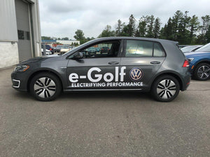 e-Golf LAUNCH SIDE GRAPHICS #2