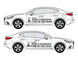 2020 CANADIAN CAR OF THE YEAR - VEHICLE SIDE GRAPHICS