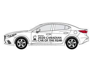 2020 CANADIAN CAR OF THE YEAR - VEHICLE SIDE GRAPHICS