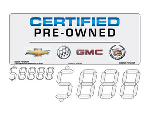 LCD PRICE SYSTEM - GM Canada Certified Pre-Owned